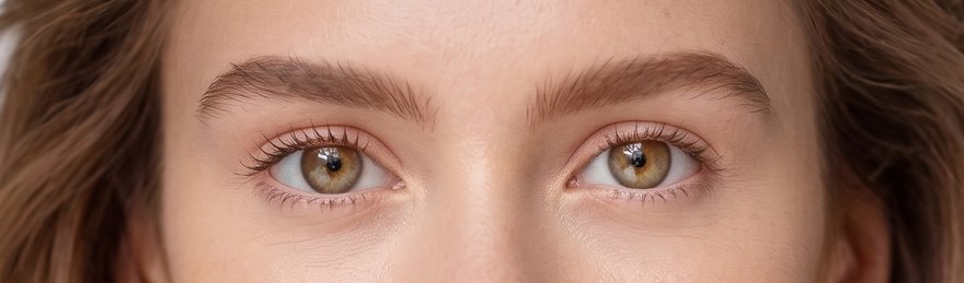 Eye region of the scanned face