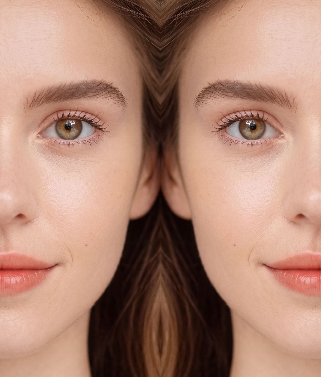 Left half, mirrored